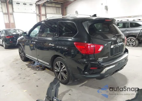 2019 Nissan Pathfinder Platinum from USA, damaged, VIN 5N1DR2MMXKC595274
